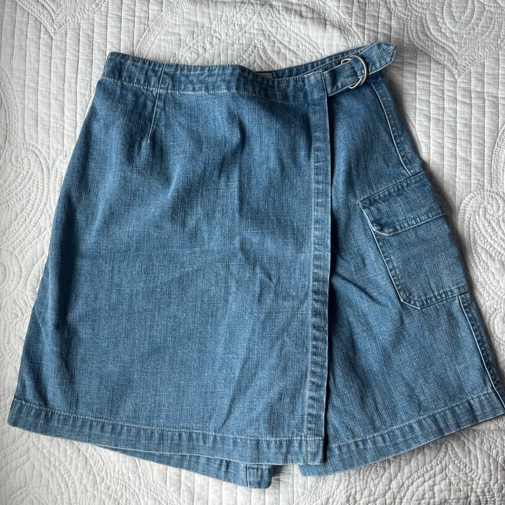Talbots Denim Skort
